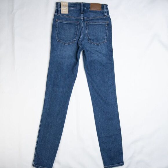 Top rated! Madewell 10" High-Rise‎ Skinny Jeans in Bradshaw Wash, size 24 - Picture 10 of 16